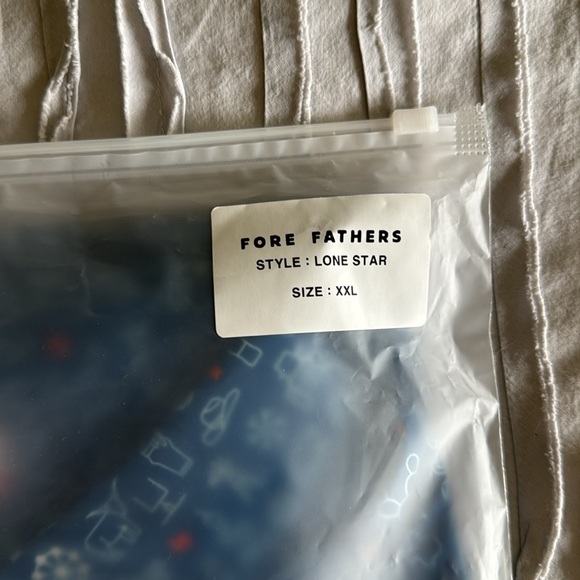 NWT 2XL Forefathers golf polo - Dallas Texas Pattern - Picture 3 of 3